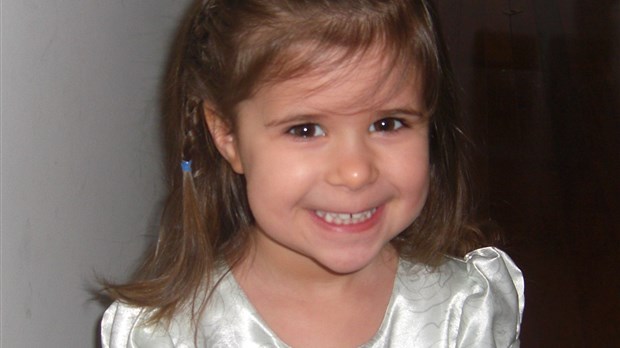 Audrey-Anne Duplantis, 3 ans, Chambly